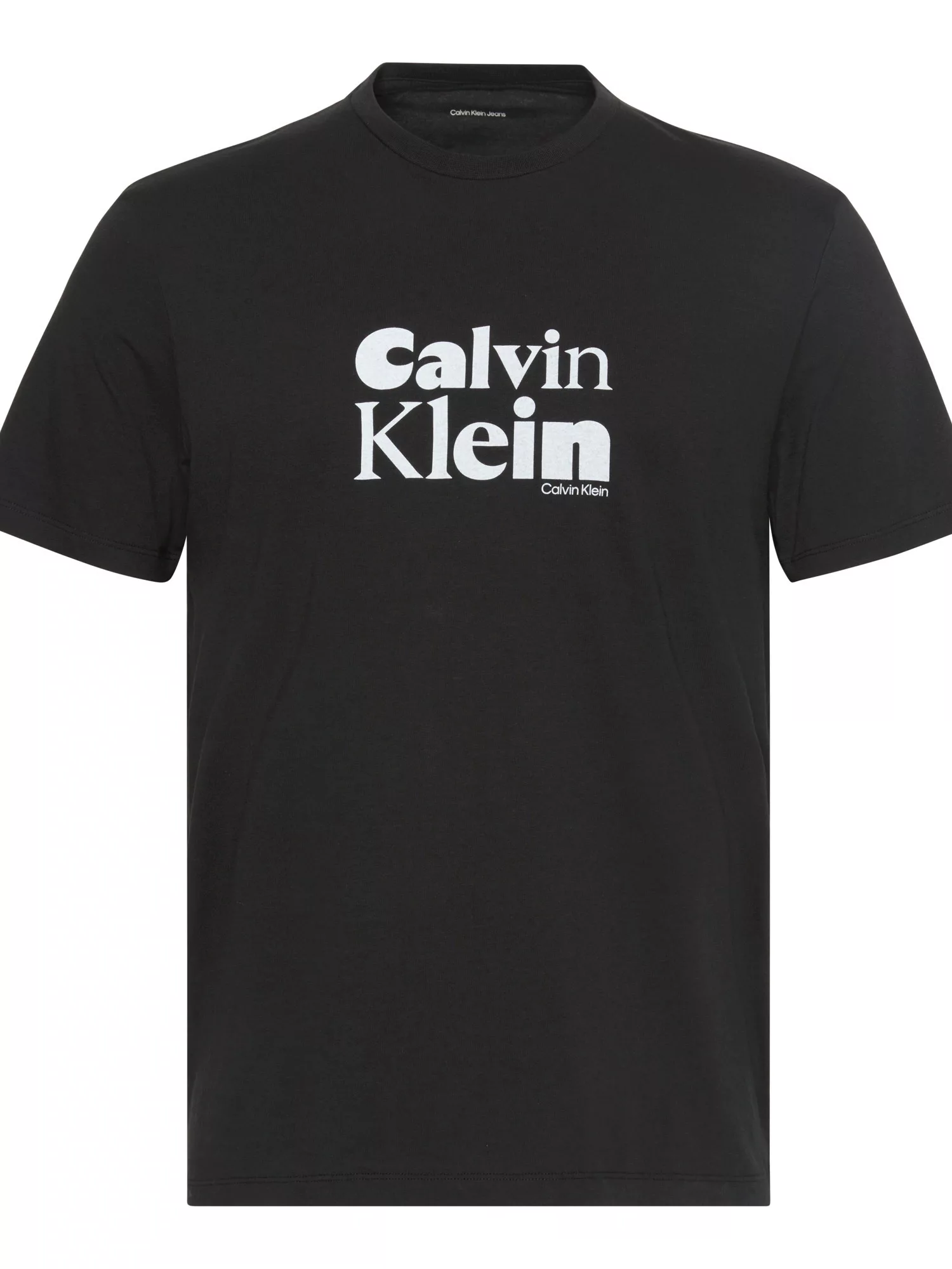 Calvin Klein T-Shirt "SS 30S EU CALVIN KLEIN BOLD GRAP", Mit Rundhalsaussch günstig online kaufen