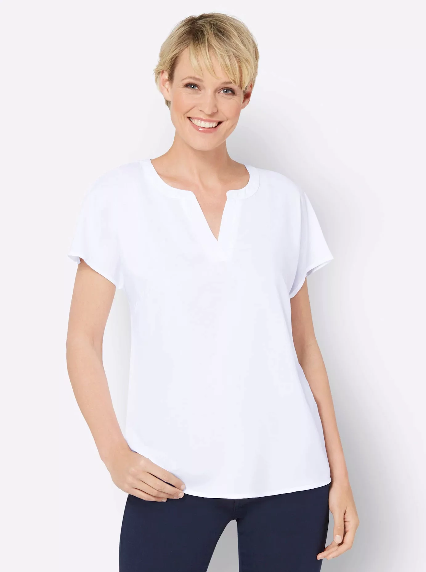 Classic Basics Schlupfbluse günstig online kaufen