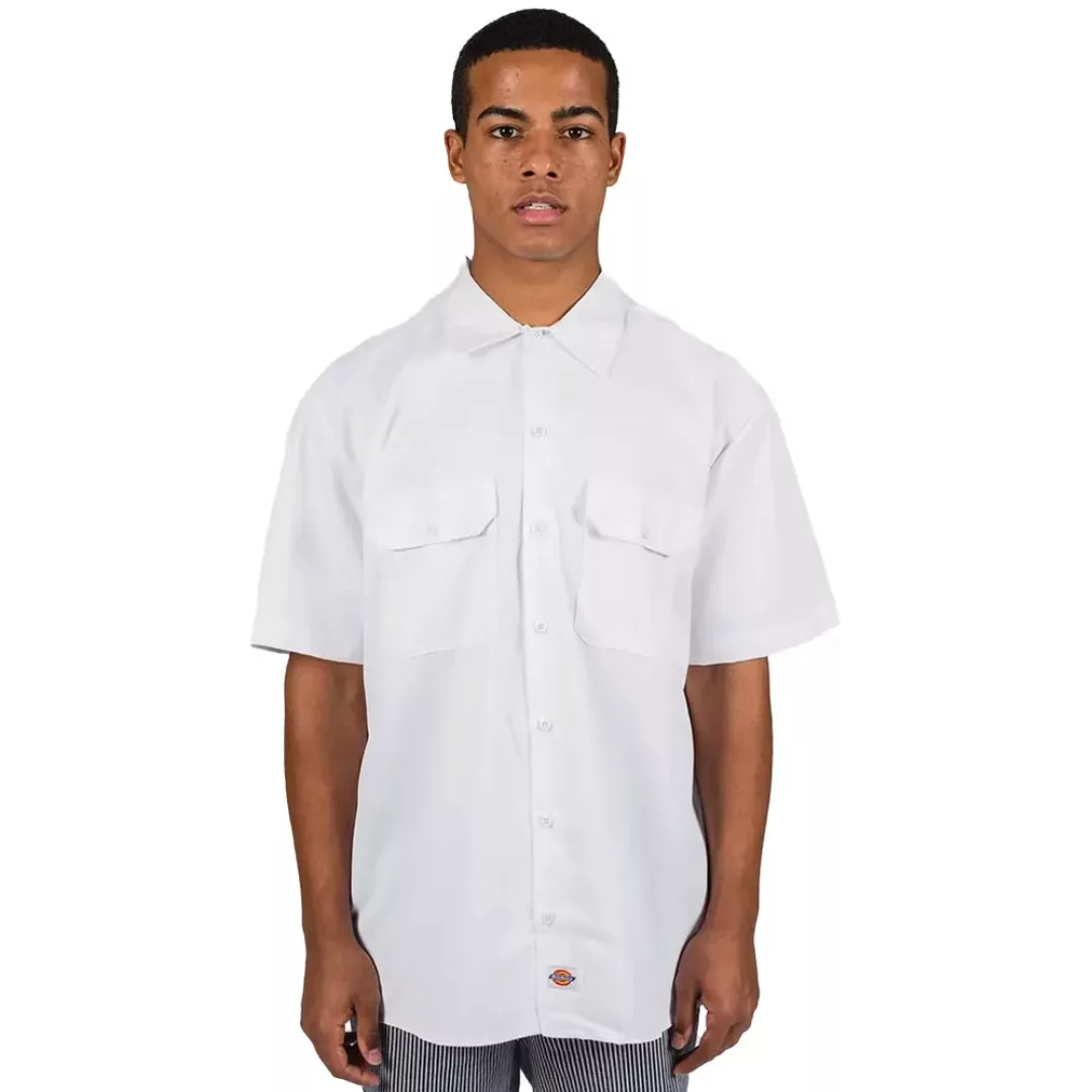 Dickies Work Shirt Short Sleeve REC White günstig online kaufen
