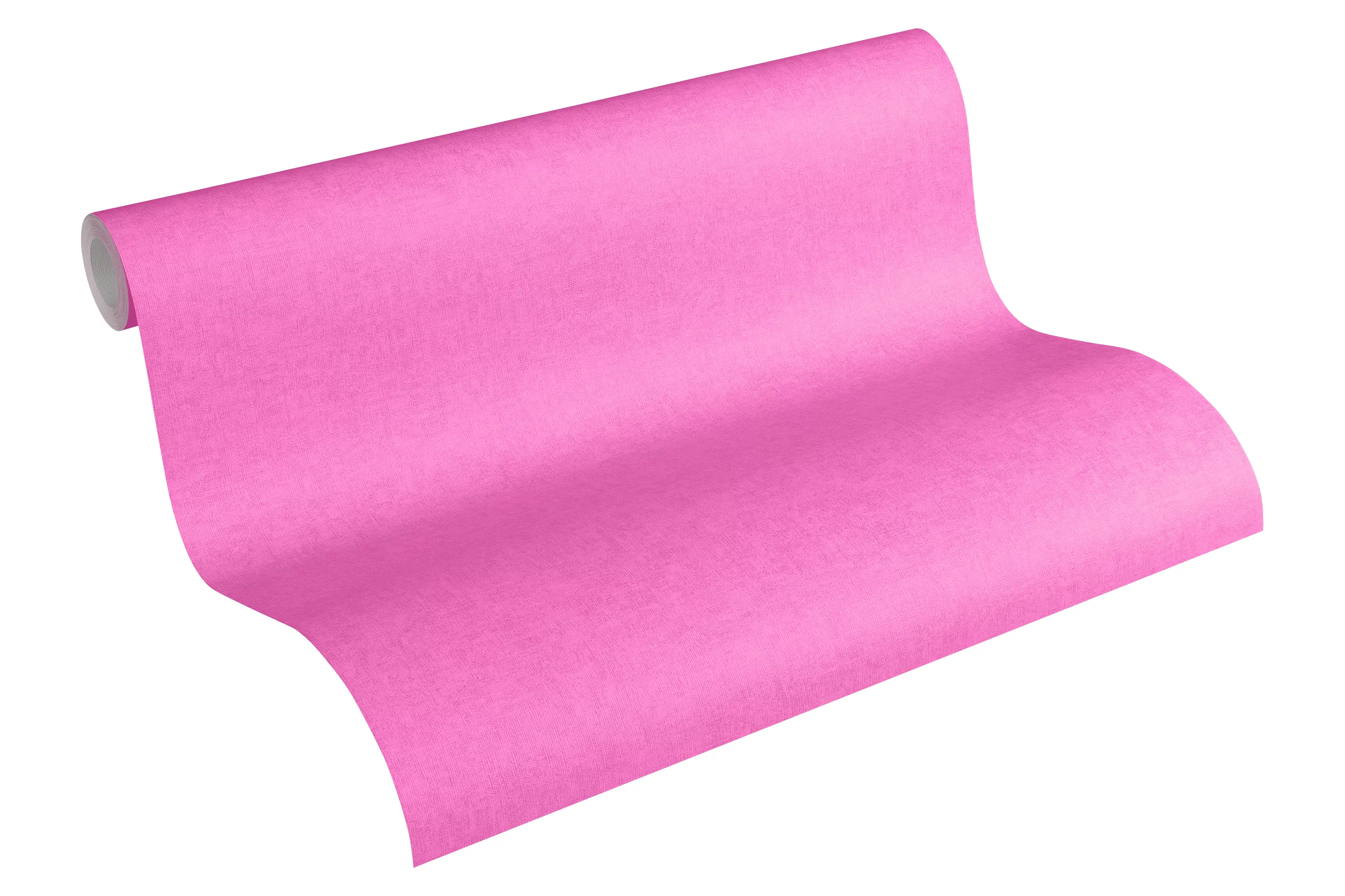 Bricoflor Tapete Neon Pink Ideal für Kinderzimmer und Teenager Moderne Vlie günstig online kaufen
