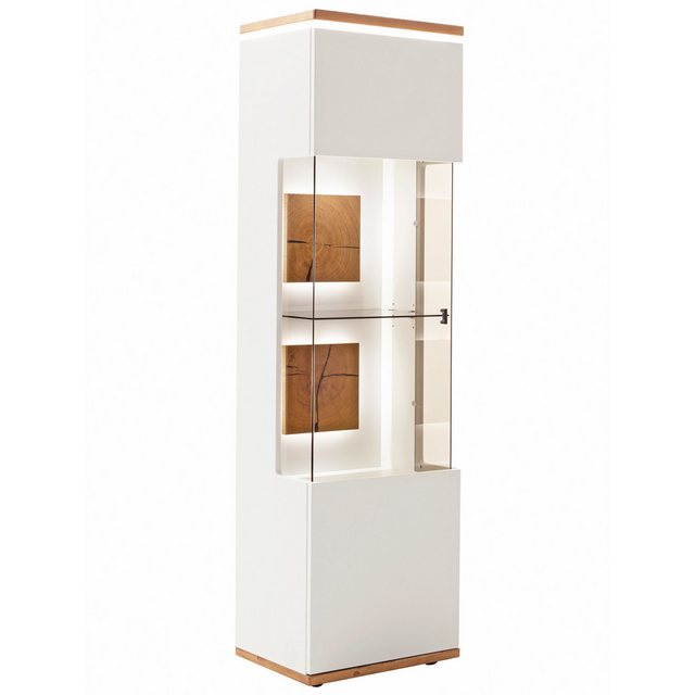 expendio Vitrine Matrell 3 Soft white lackiert, 50x177x37 cm günstig online kaufen