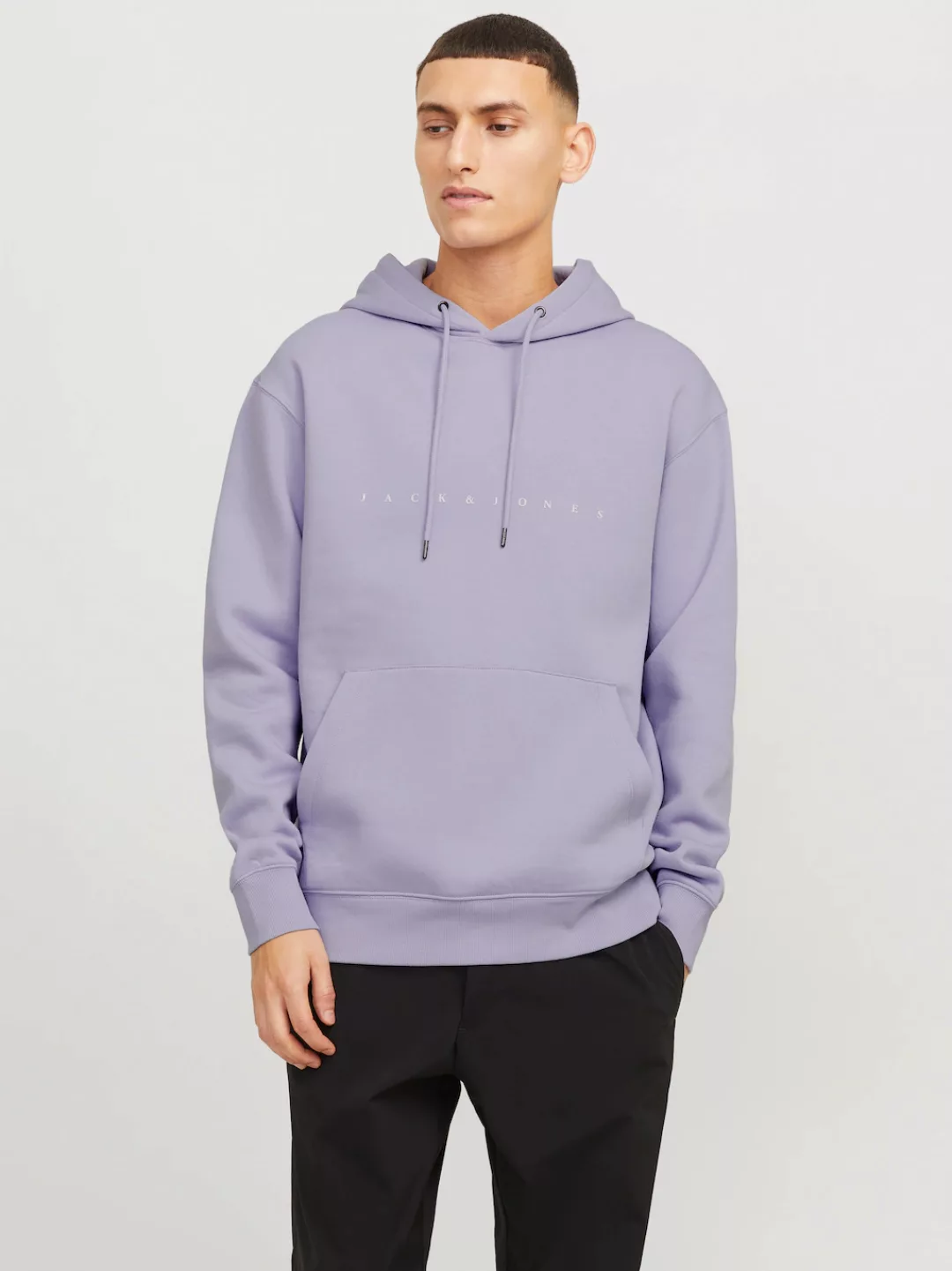 Jack & Jones Kapuzensweatshirt JJESTAR JJ SWEAT HOOD NOOS mit Logo Print im günstig online kaufen