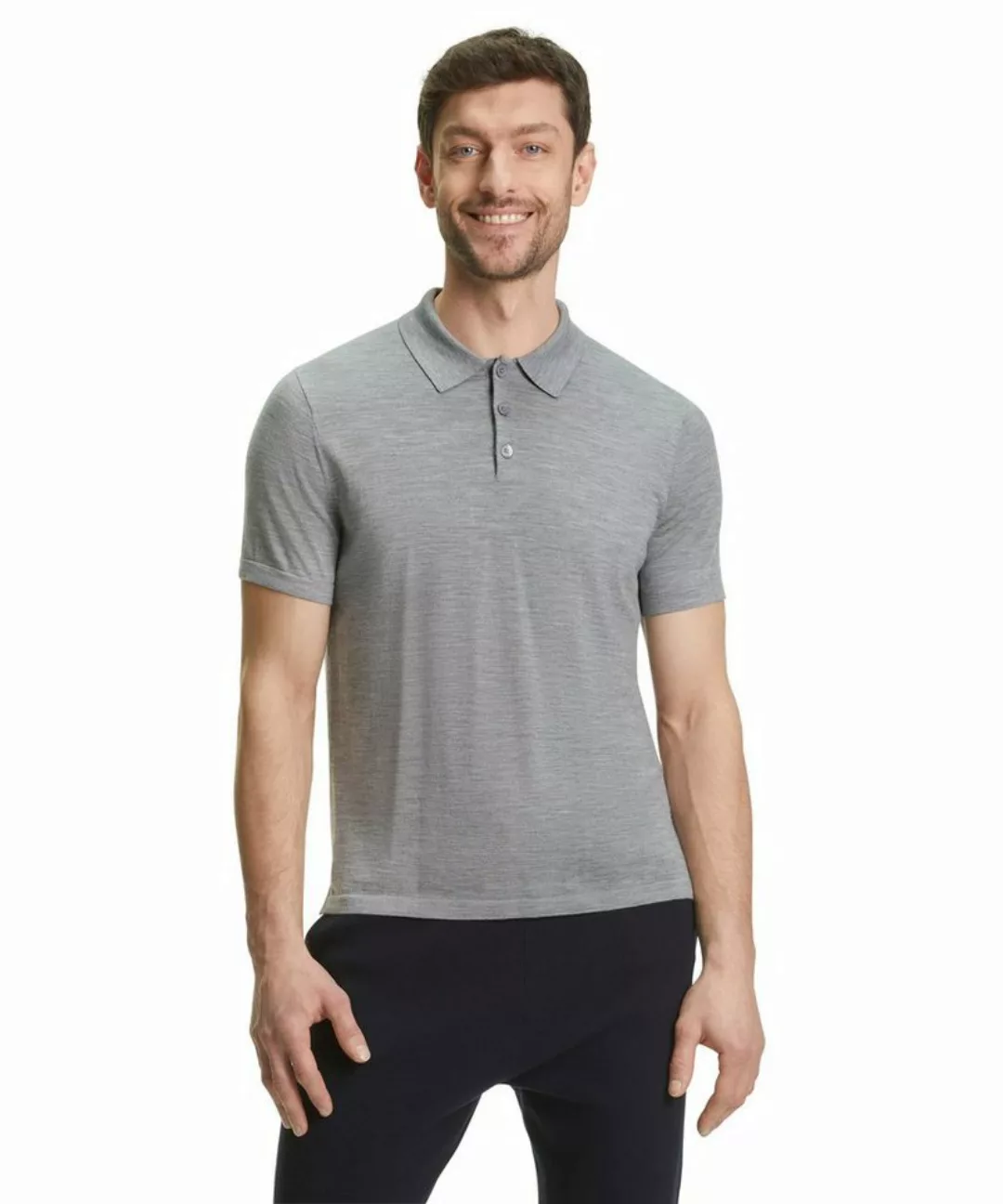 FALKE Poloshirt aus Merinowolle günstig online kaufen