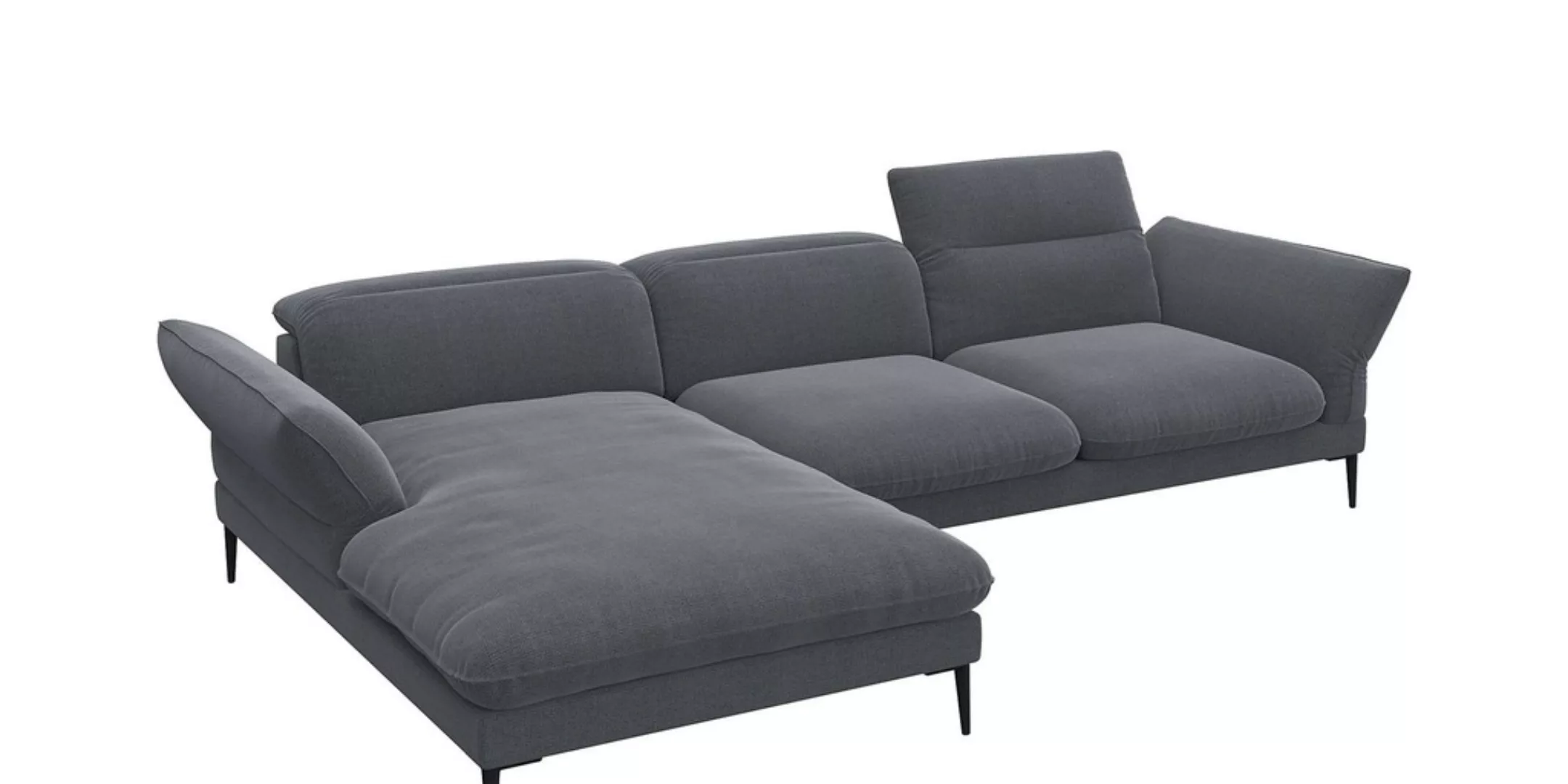 FLEXLUX Ecksofa "Salino, Funktionssofa mit Recamiere, Relaxsofa, Ecksofa", günstig online kaufen