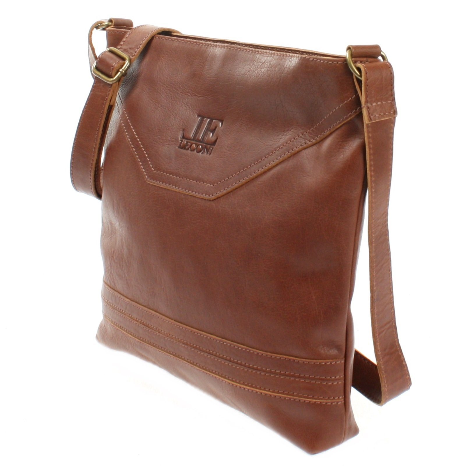LECONI Umhängetasche Handtasche Ledertasche Damen Schultertasche günstig online kaufen