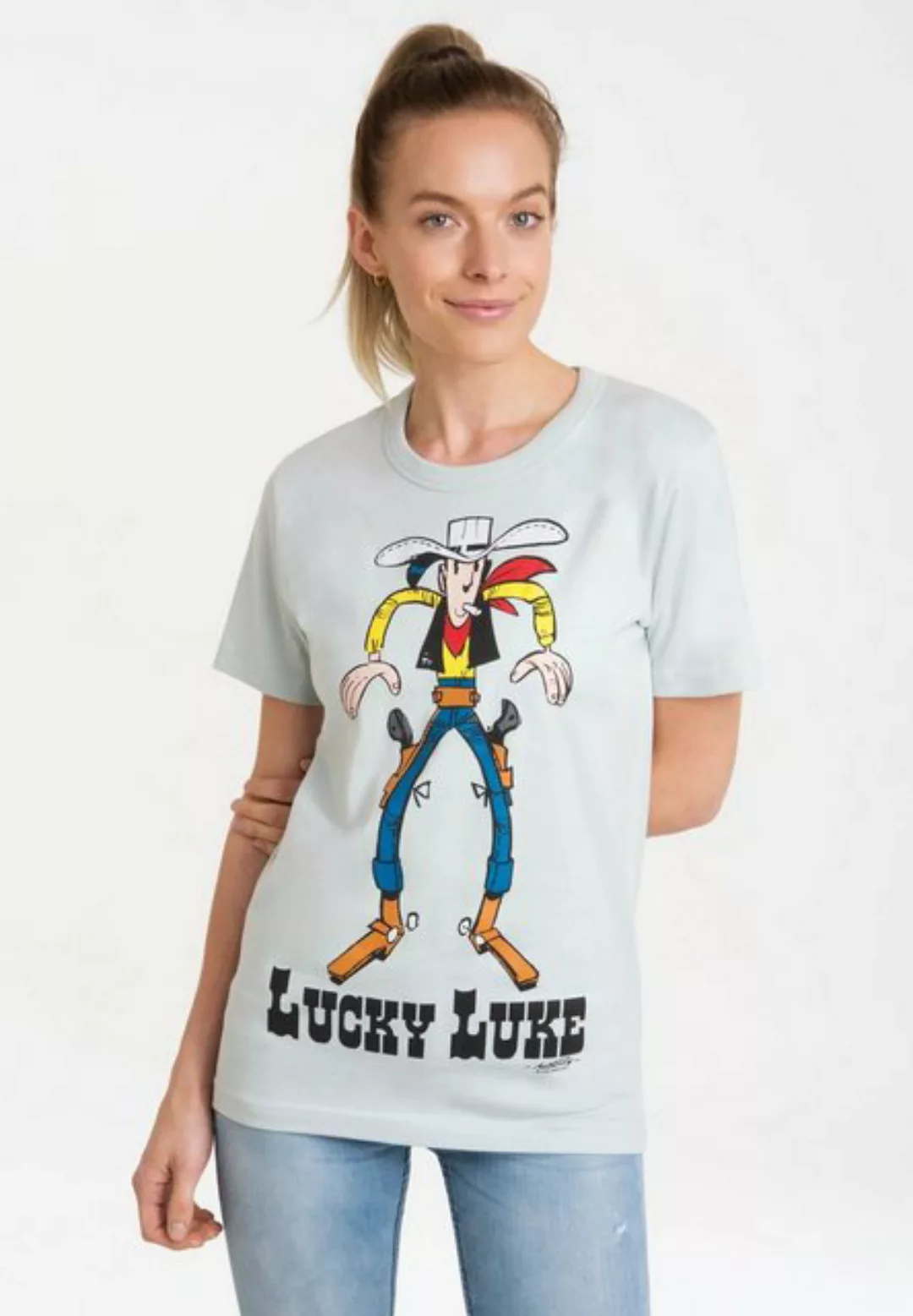 LOGOSHIRT T-Shirt "Lucky Luke Colt", mit lizenziertem Print günstig online kaufen