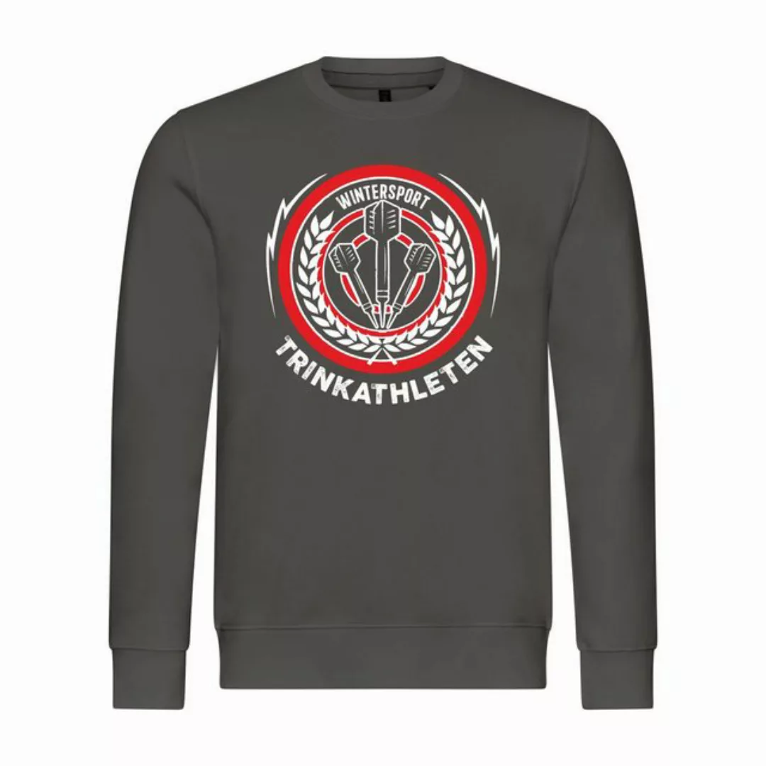 deinshirt Rundhalspullover Herren Pullover Wintersport Trinkathleten Mit Pr günstig online kaufen