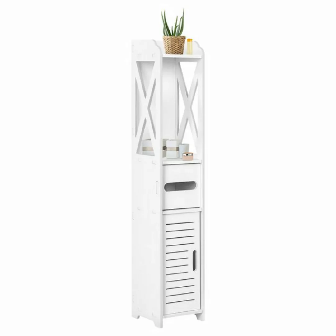 Youyijia Badezimmerspiegelschrank Bathroom Cabinet Narrow Tall Standing günstig online kaufen