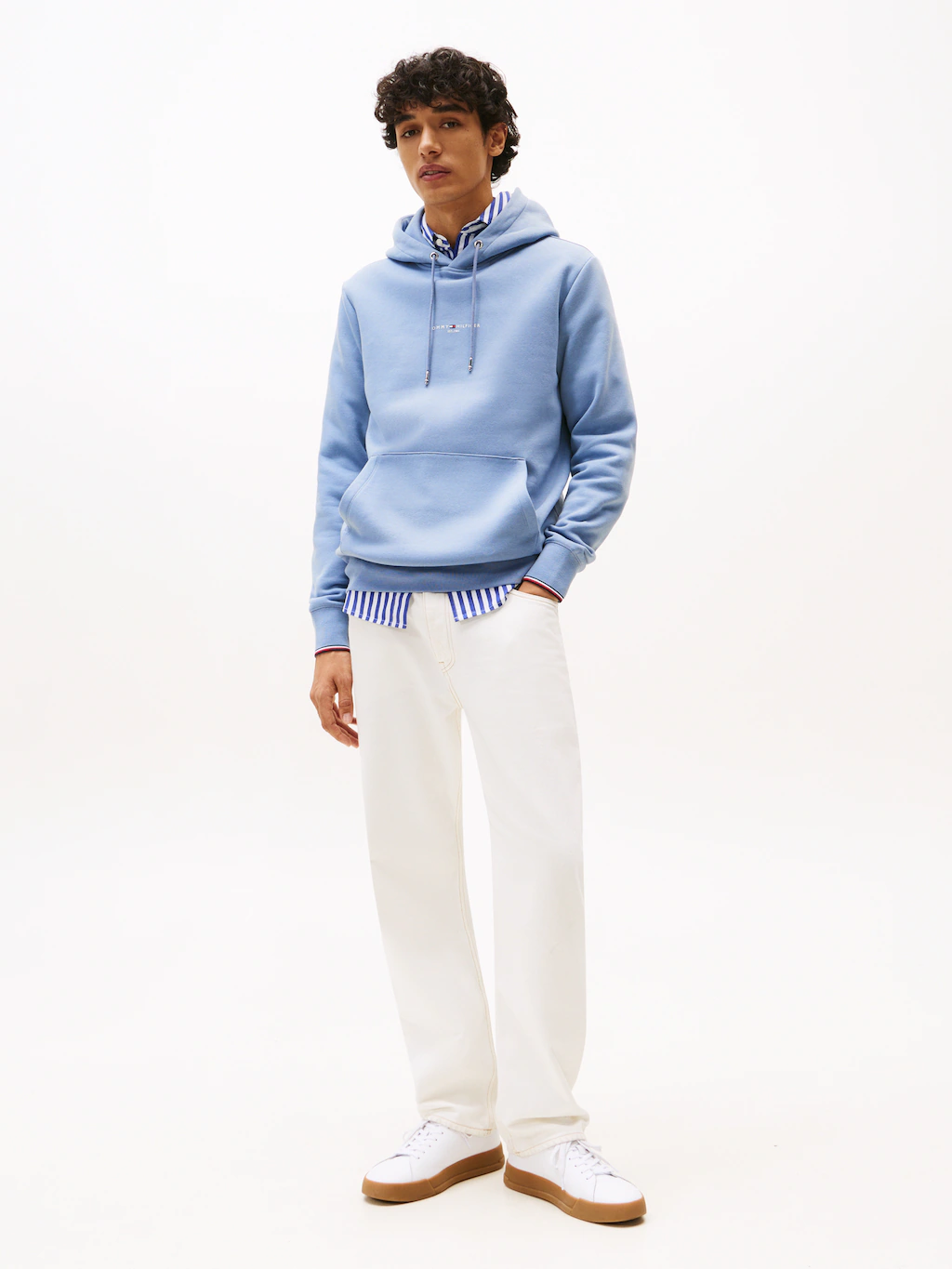 Tommy Hilfiger Hoodie "TOMMY LOGO TIPPED HOODY", Tommy-Tape innen am Aussch günstig online kaufen