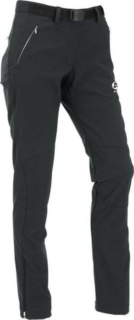 Maul Trekkinghose Peak Perle Damen Softshell-Trekking Hose schwarz günstig online kaufen