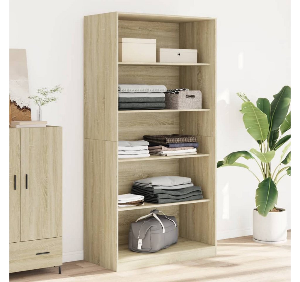 vidaXL Schrankmodule Kleiderschrank Sonoma-Eiche 100x50x200 cm Holzwerkstof günstig online kaufen