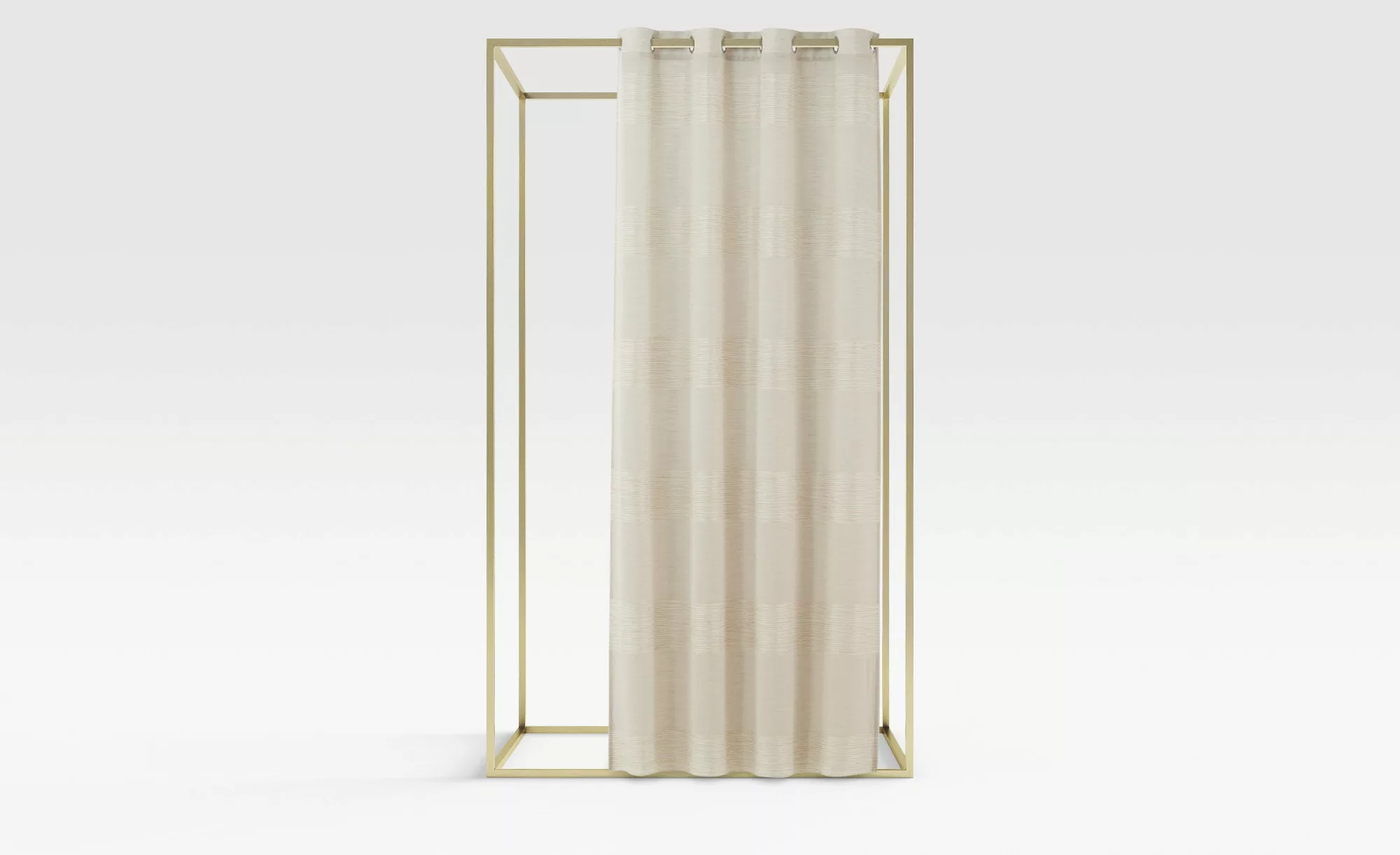 Ösenschal - beige - 100% Polyester - 144 cm - 245 cm - Sconto günstig online kaufen