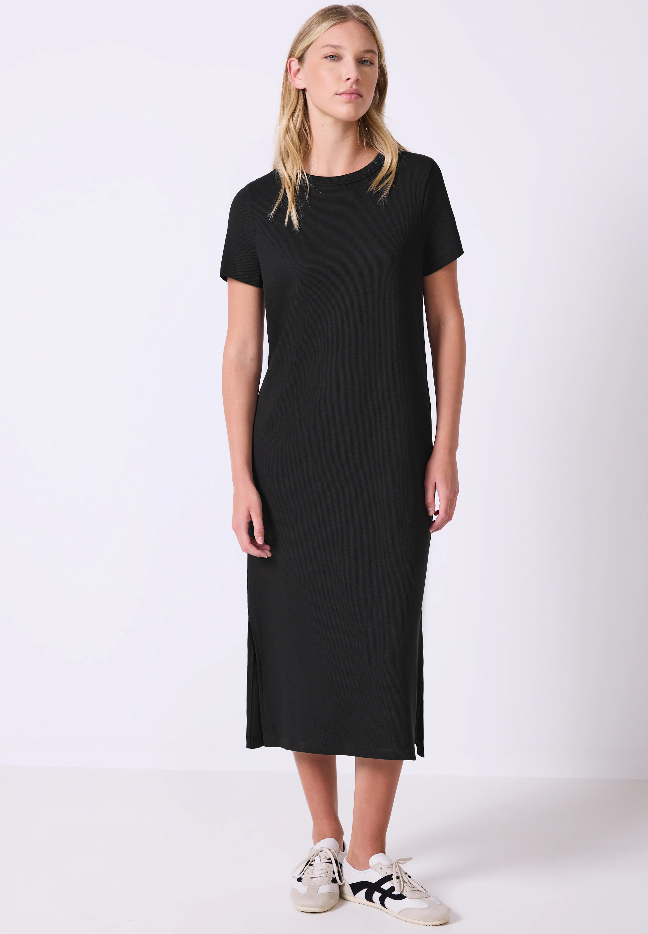 STREET ONE STUDIO Midikleid, mit Rundhalsausschnitt günstig online kaufen