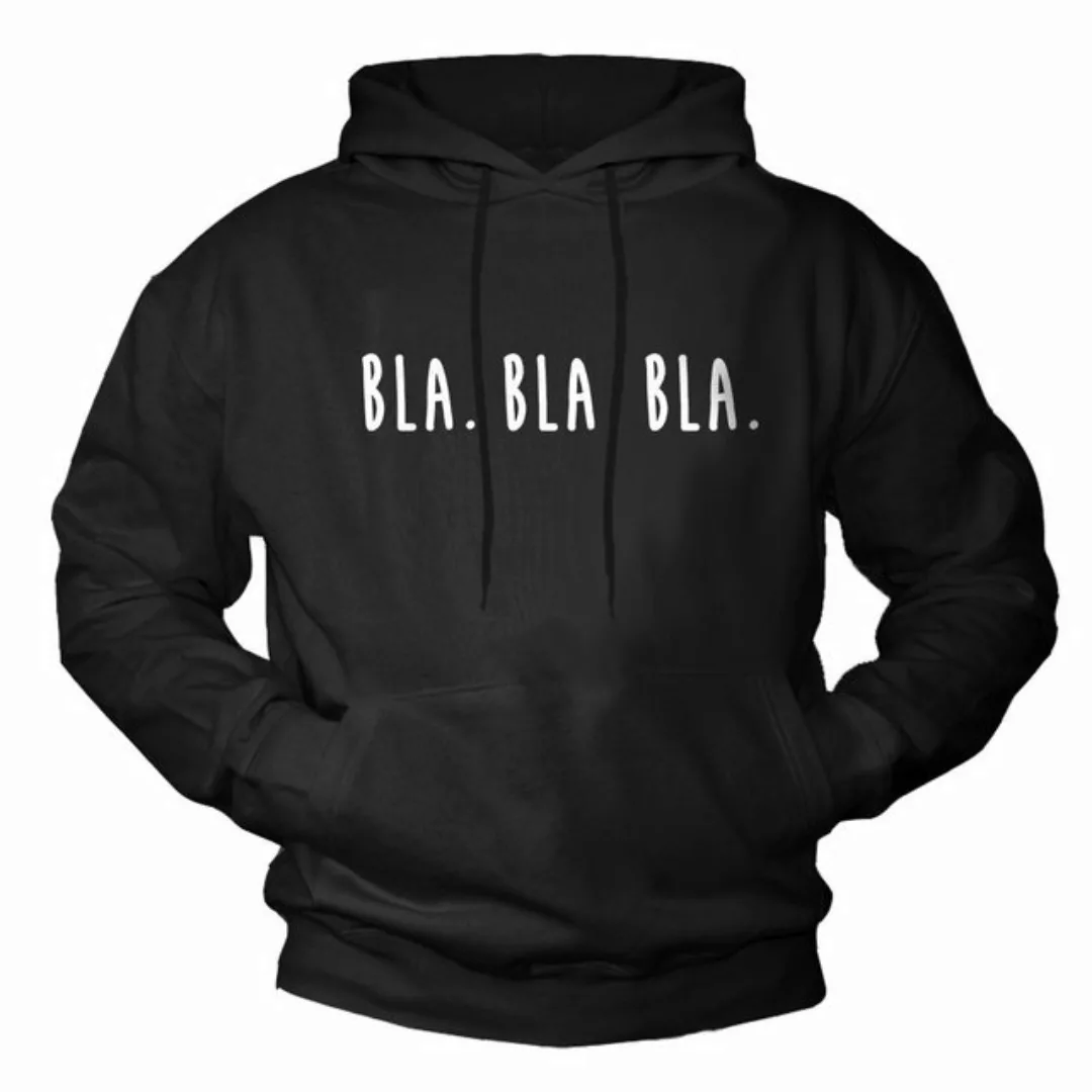 MAKAYA Kapuzenpullover Lustige Sprüche Motiv Bla Bla Hoodie Sweatshirt Kapu günstig online kaufen