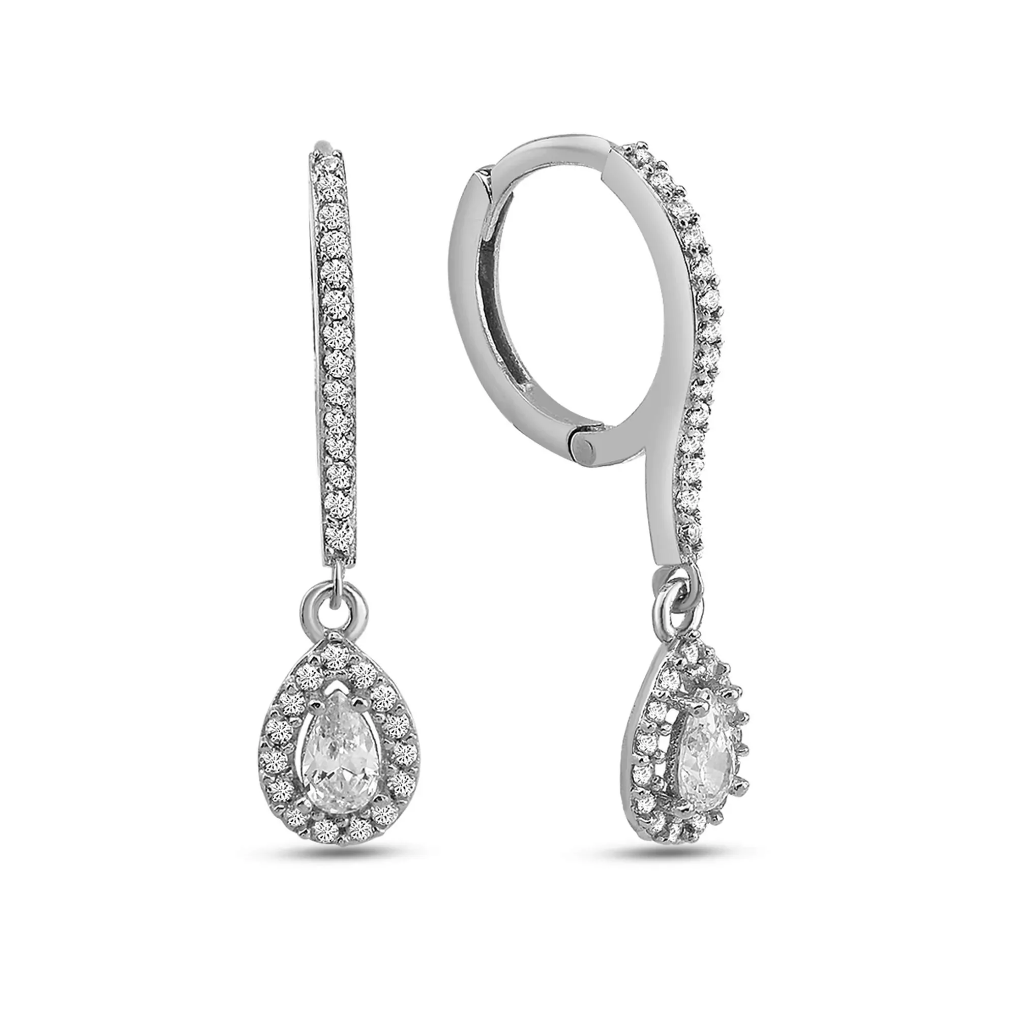 dKeniz Paar Ohrhänger "925/- Sterling Silber Elegant & Pur Ohrring" günstig online kaufen