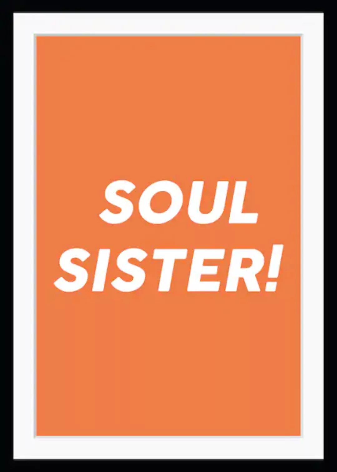 queence Bild "SOUL SISTER", Sprüche günstig online kaufen