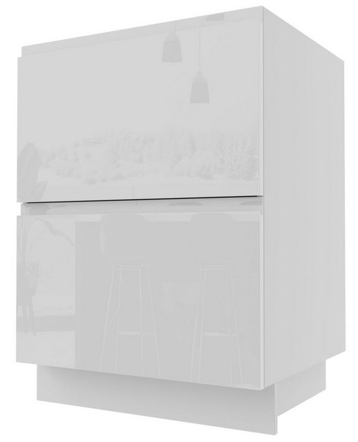 Feldmann-Wohnen Unterschrank Florence (Florence, 1-St) 60cm Front- & Korpus günstig online kaufen