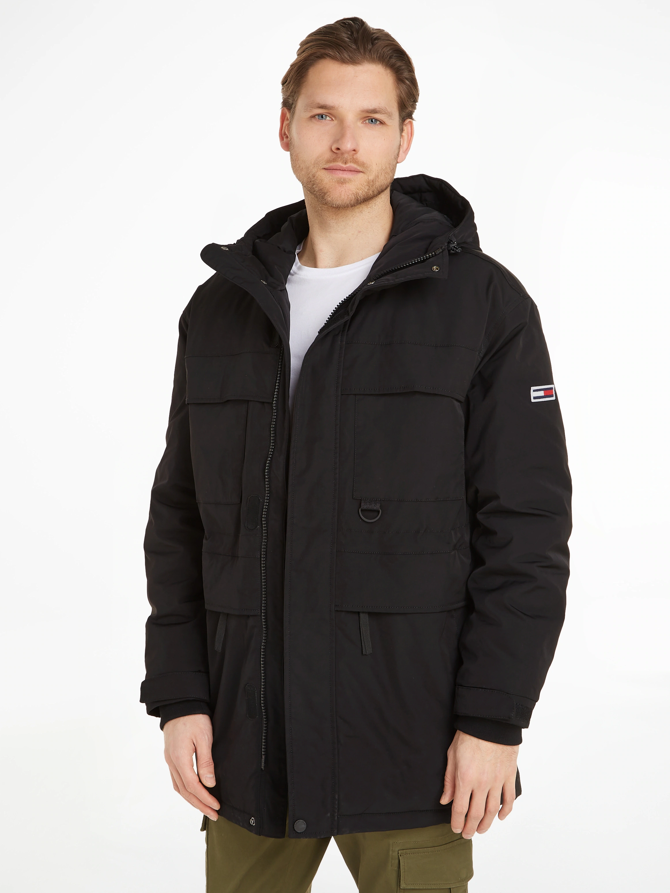 Tommy Jeans Parka "TJM TECH PARKA", mit Kapuze günstig online kaufen