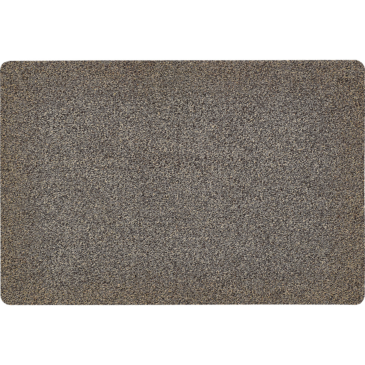 HOMCOM Fußmatte aus Baumwolle waschbar Braun 80 x 50 x 0,45 cm   Aosom günstig online kaufen