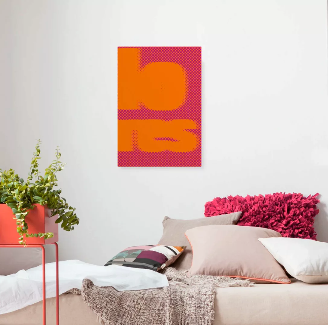 Komar Leinwandbild "Chunky Lounge", (1 St.), 40x60 cm (Breite x Höhe), Keil günstig online kaufen