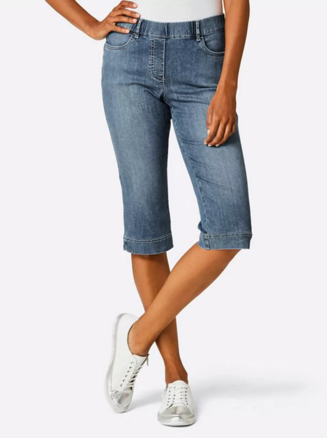 ascari Jeansshorts Caprijeans günstig online kaufen