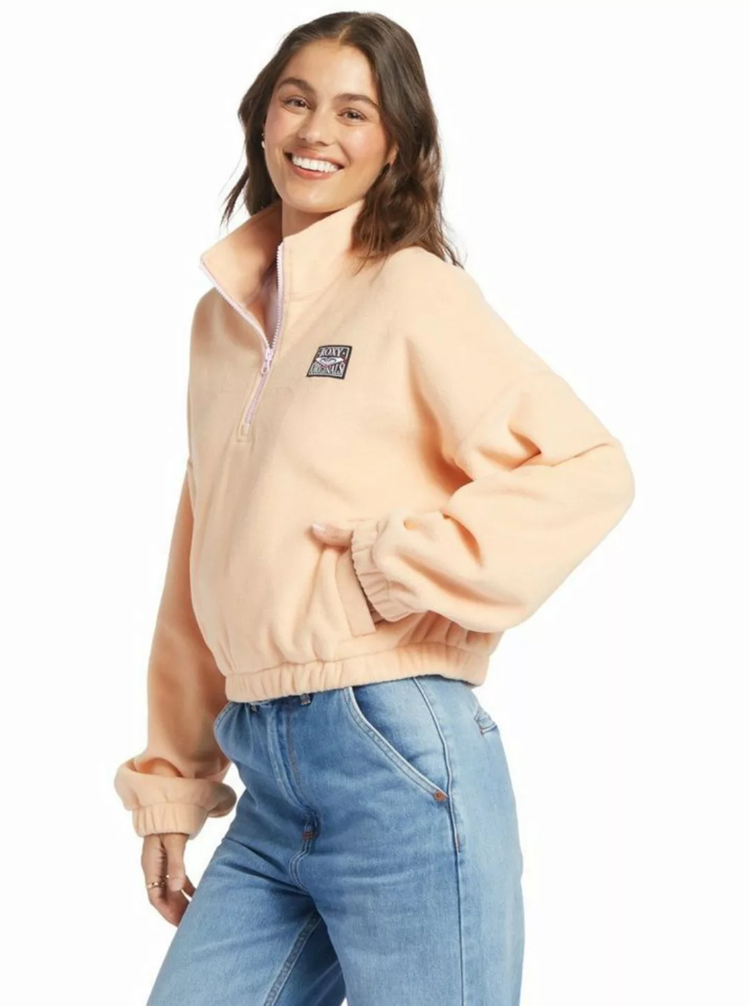 Roxy Fleecepullover Dawn To Dusk günstig online kaufen