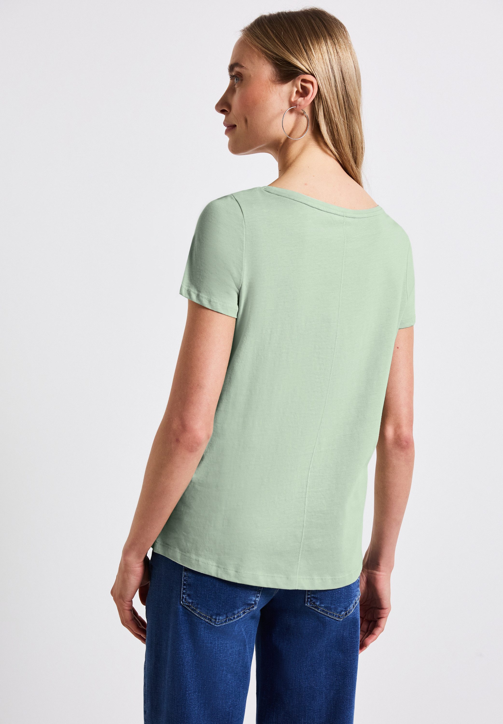 STREET ONE T-Shirt, farbig günstig online kaufen