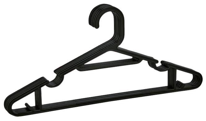 Kleiderbügel-Set MICHELINO schwarz 10-teilig günstig online kaufen