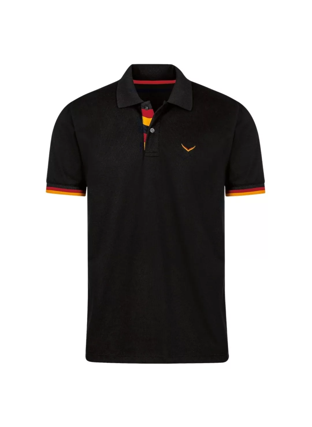 Trigema Poloshirt "TRIGEMA Deutschland Poloshirt" günstig online kaufen