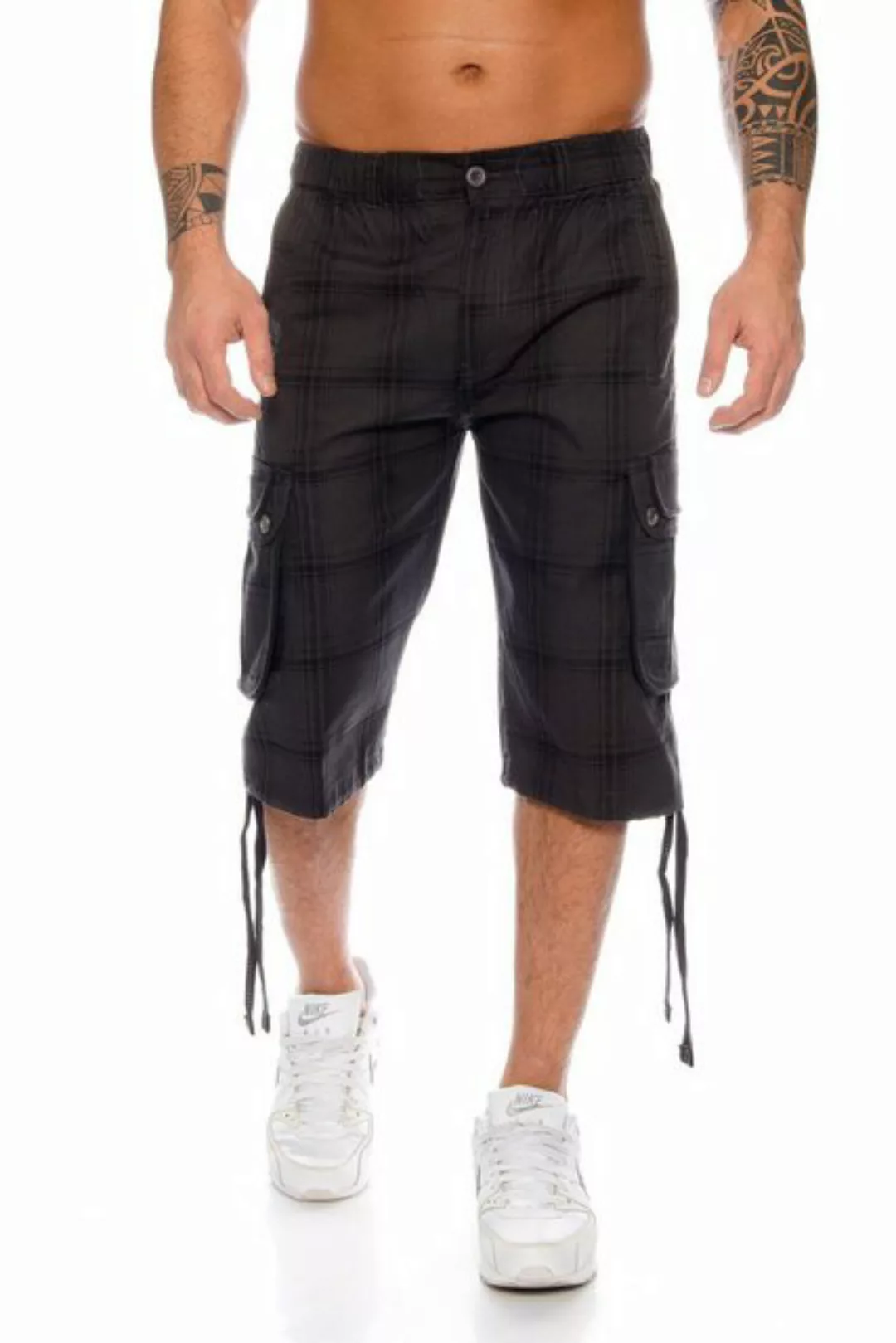 Kendindza Cargobermudas 3/4 Bermuda Shorts Herren, Kurze Hose Herren, Cargo günstig online kaufen