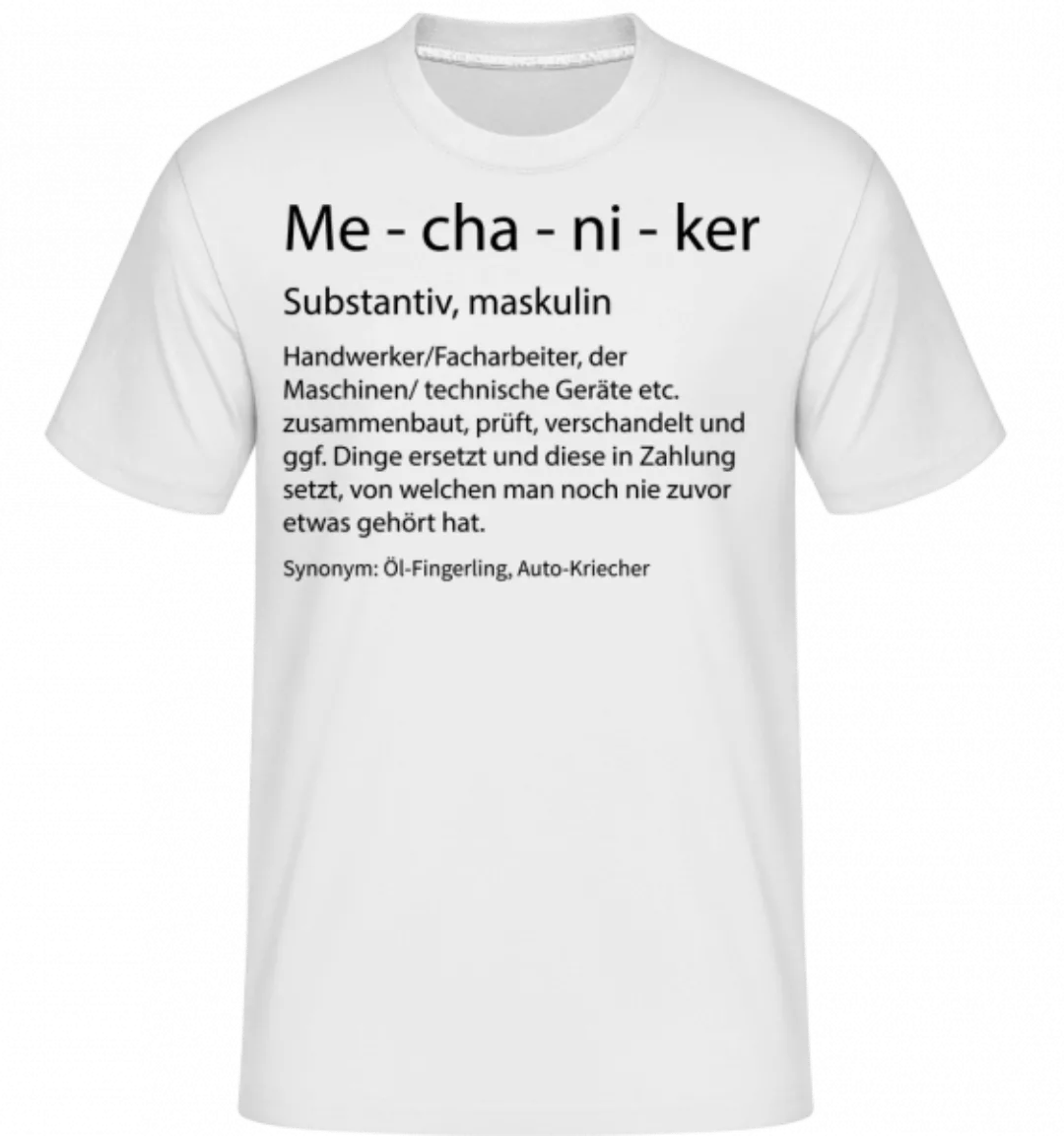 Mechaniker Quatsch Duden · Shirtinator Männer T-Shirt günstig online kaufen