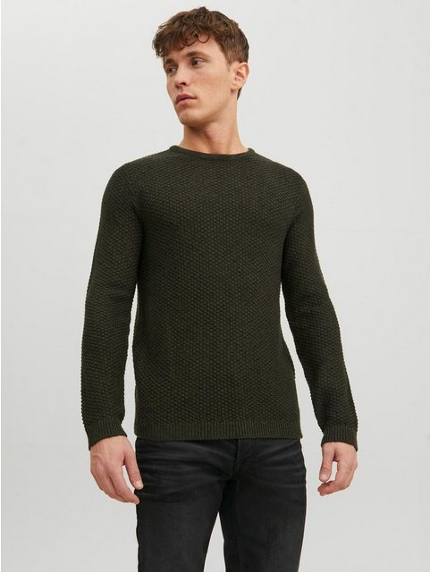 Jack & Jones Strickpullover Langarm Grobstrick Pullover Rundhals Sweater JJ günstig online kaufen