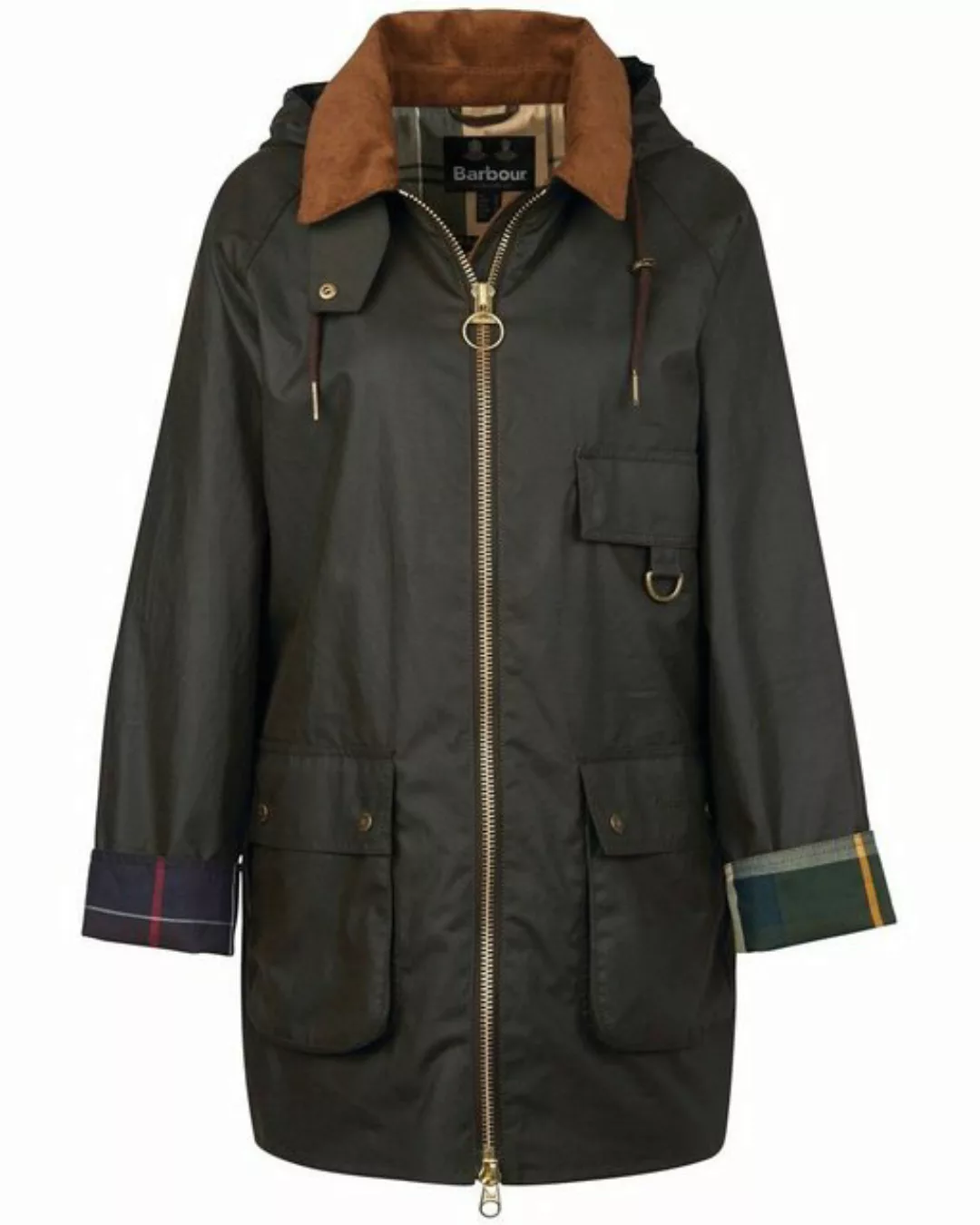 Barbour Langjacke Wachsjacke Highclere günstig online kaufen