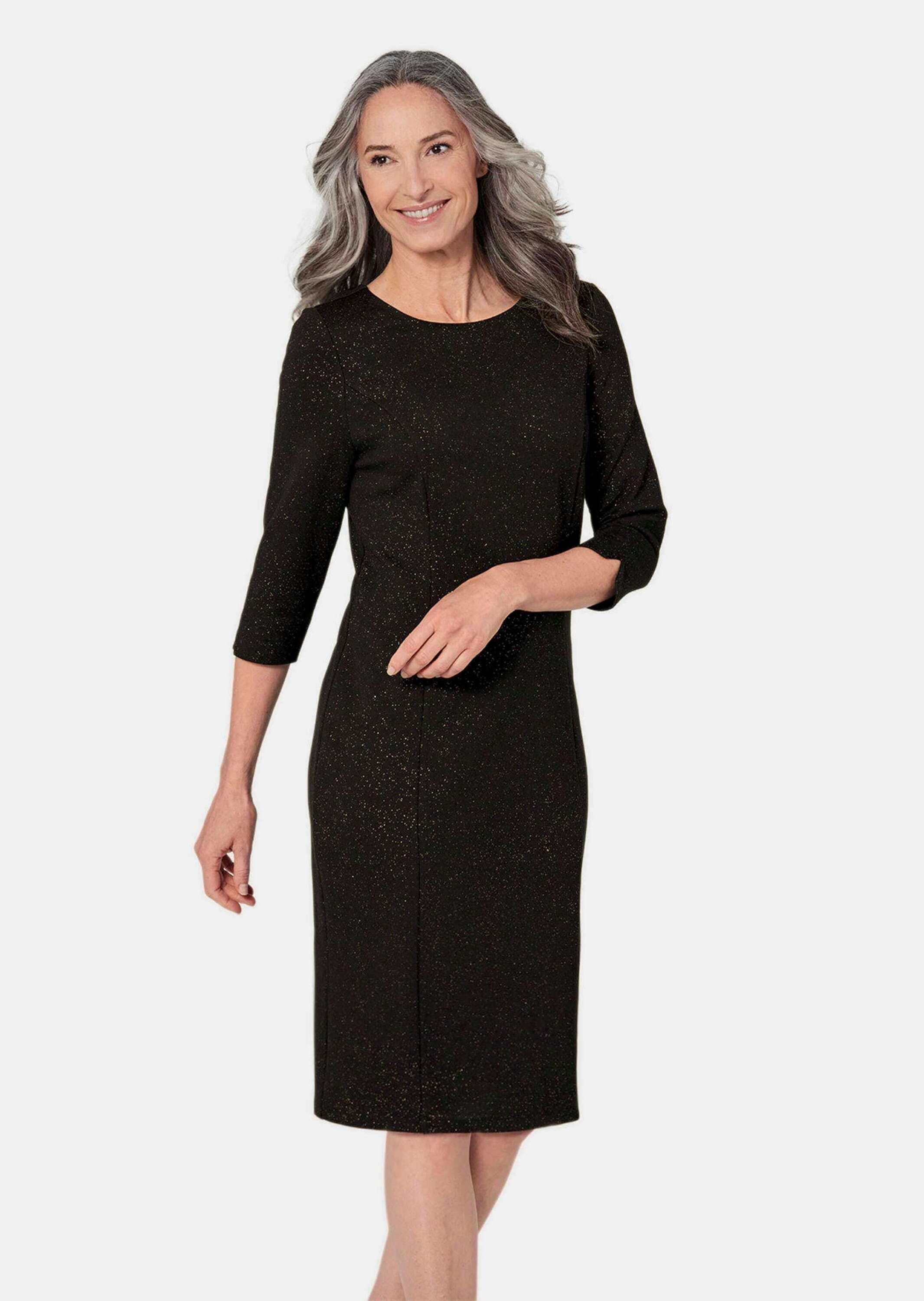 GOLDNER Abendkleid Kurzgröße: Festliches Kleid mit günstig online kaufen