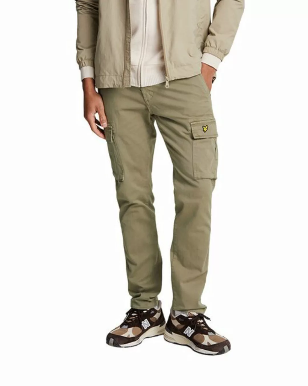 Lyle & Scott Cargohose Herren Basic, Baumwolle, Regular Fit günstig online kaufen