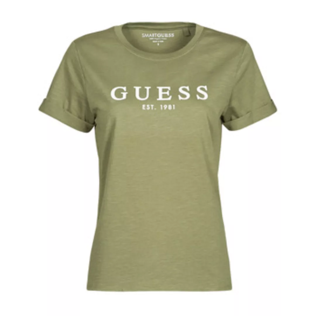 Guess  T-Shirt ES SS GUESS 1981 ROLL CUFF TEE günstig online kaufen