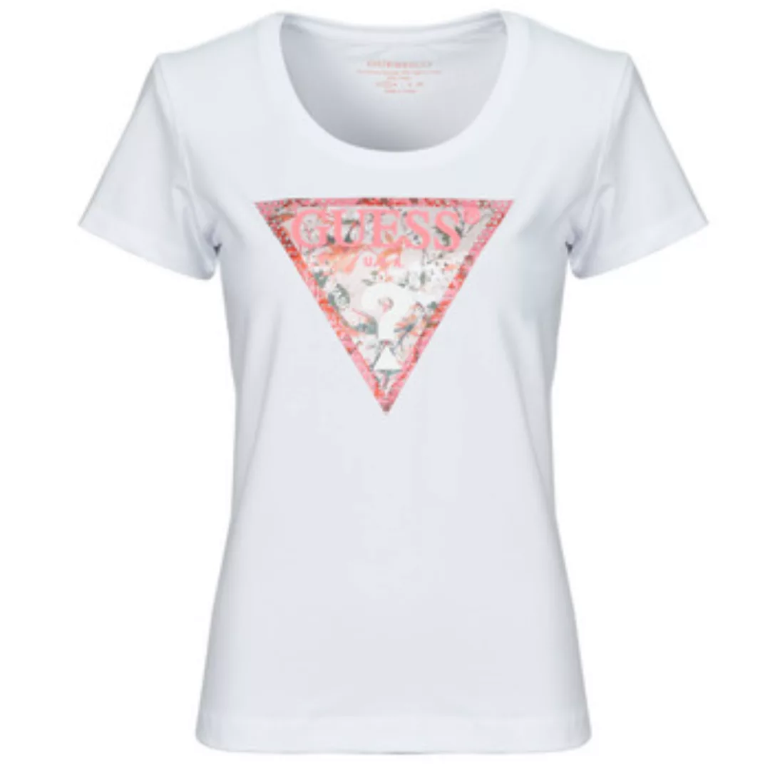 Guess  T-Shirt RN SATIN TRIANGLE günstig online kaufen