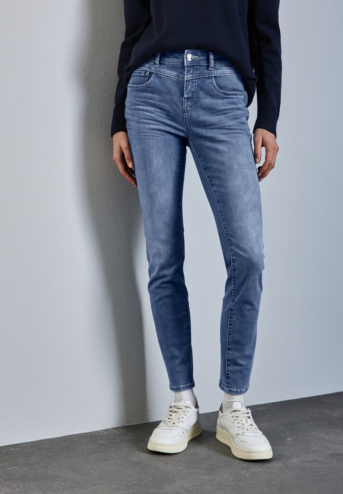 STREET ONE Loose-fit-Jeans, aus Baumwolle mit Stretchanteil günstig online kaufen