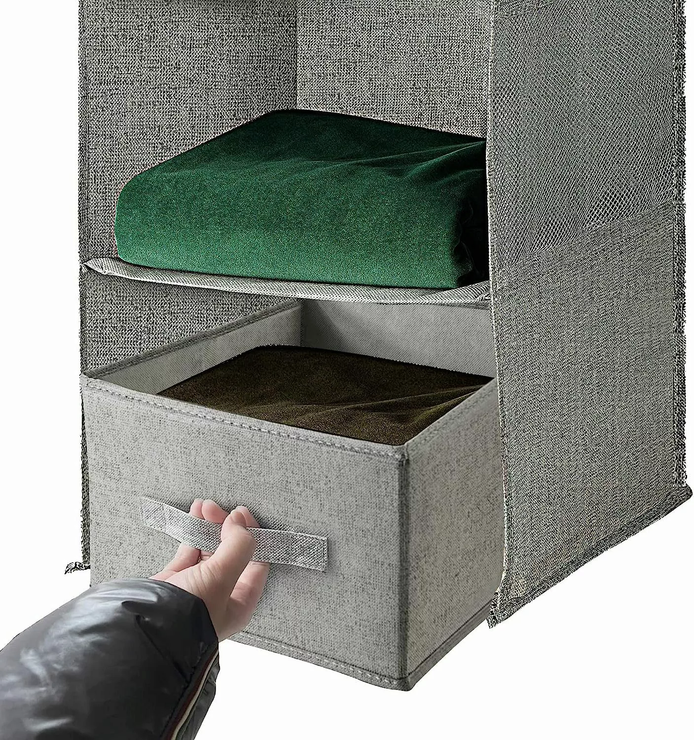 BTTO Hängeregal Hängeaufbewahrung Kleiderschrank Organizer,Hängender Stoffs günstig online kaufen