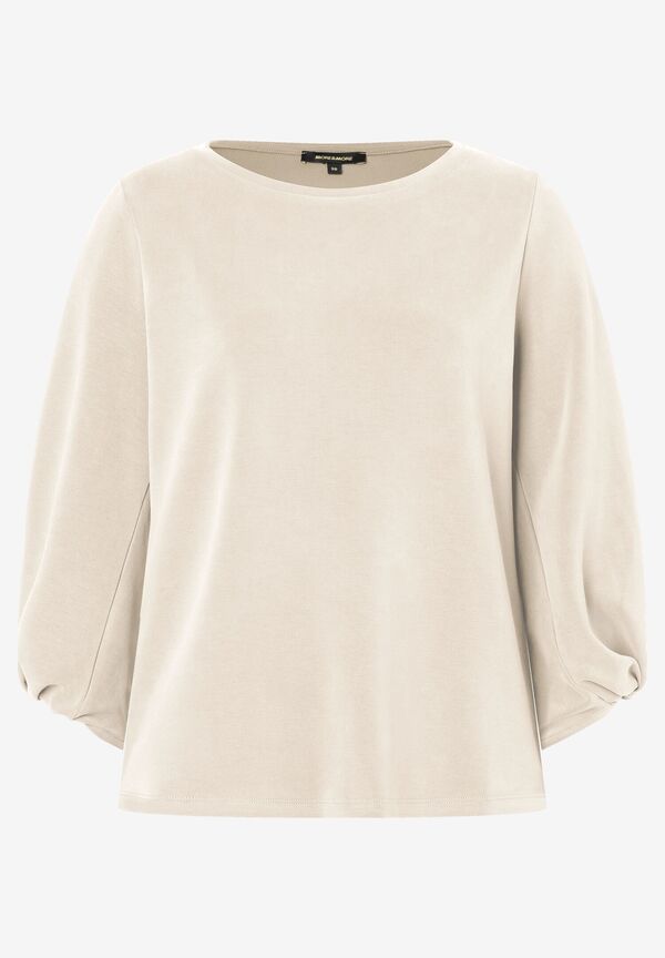 Sweatshirt mit Knoten-Detail, powder creme, Winter-Kollektion günstig online kaufen