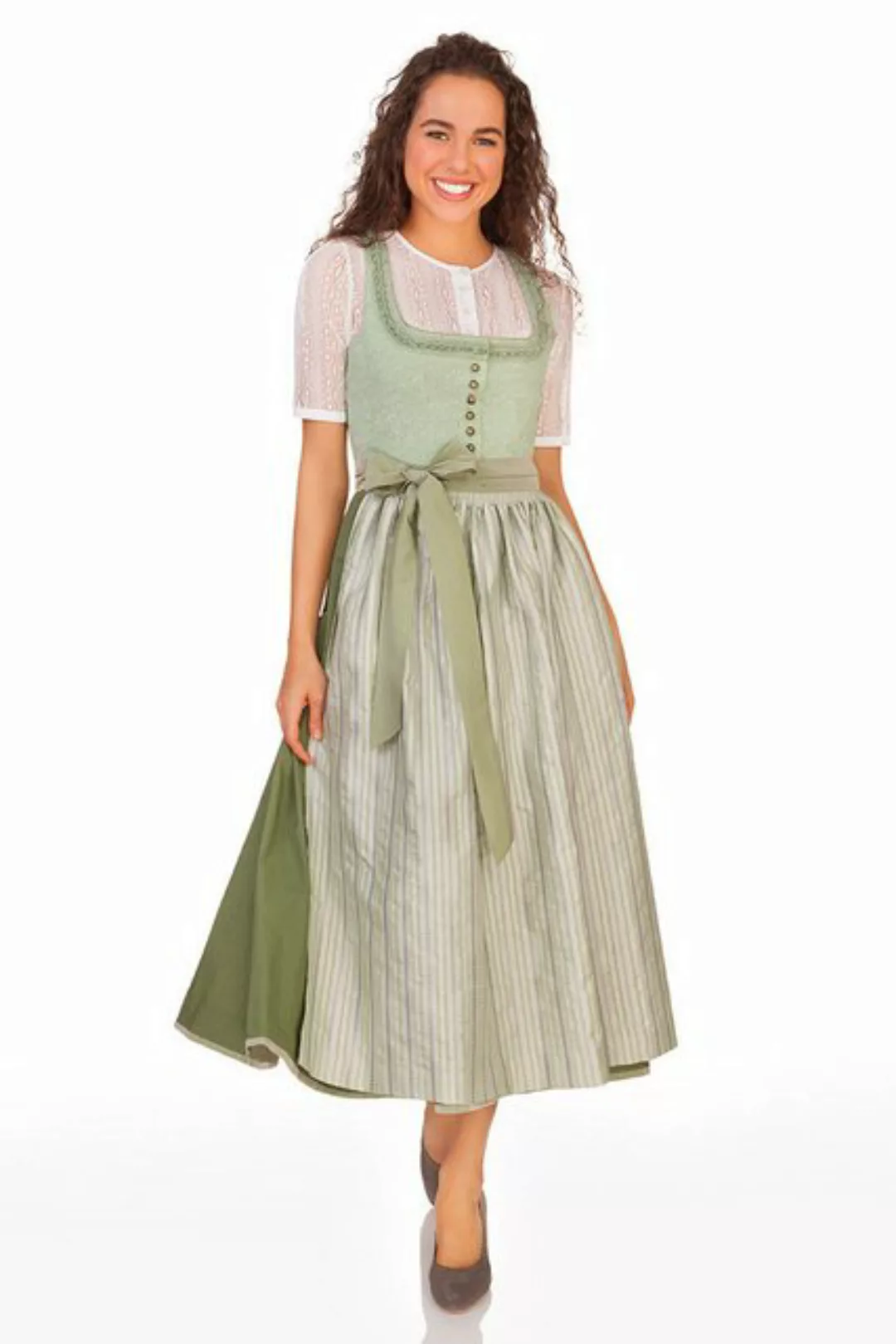 Hammerschmid Dirndl Dirndl lang 2tlg. - PILLERSEE - grün günstig online kaufen