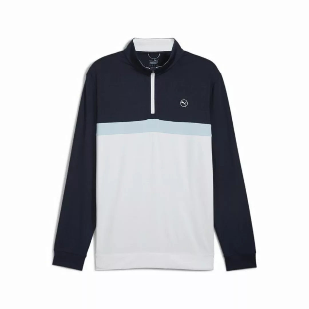 PUMA T-Shirt Pure Colourblock Golfshirt mit viertellangem Reißverschluss günstig online kaufen