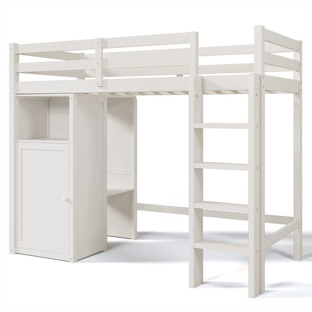 XDeer Etagenbett Kinderbett Hochbett mit Kleiderschrank und Regalen Kinderb günstig online kaufen