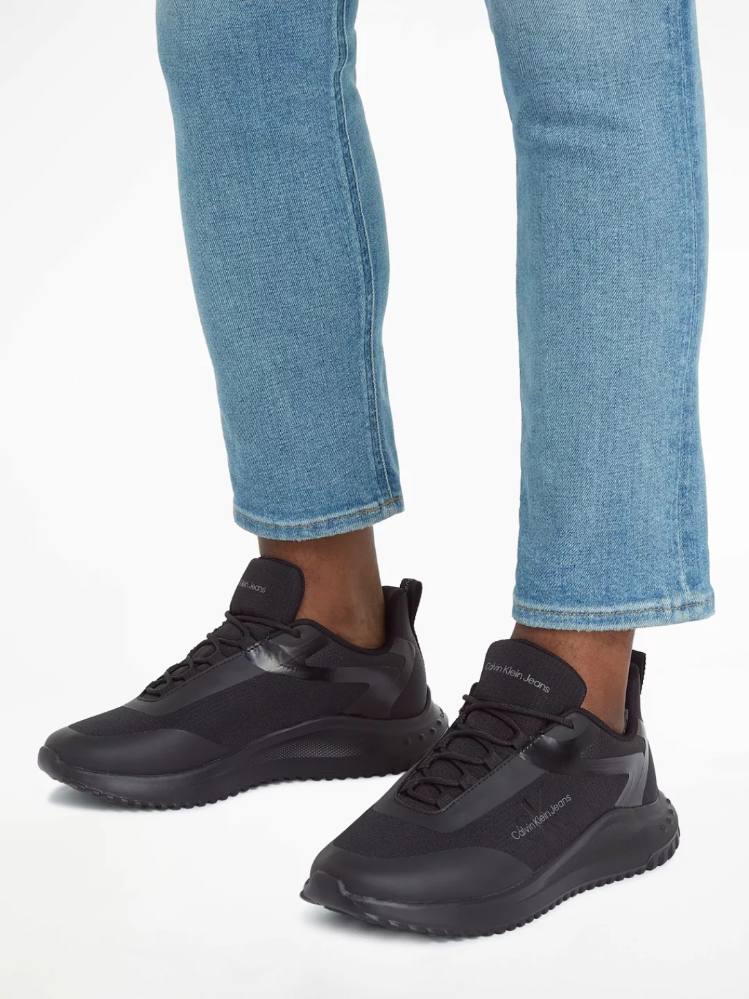 Calvin Klein Jeans Sneaker "EVA RUNNER LOW LACE ML MIX", mit leichter Profi günstig online kaufen