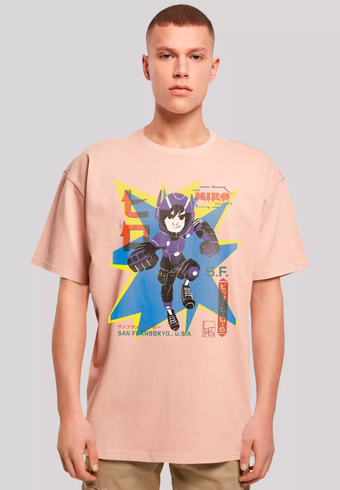 F4NT4STIC T-Shirt "Big Hero 6 Hiro Manga", Premium Qualität günstig online kaufen