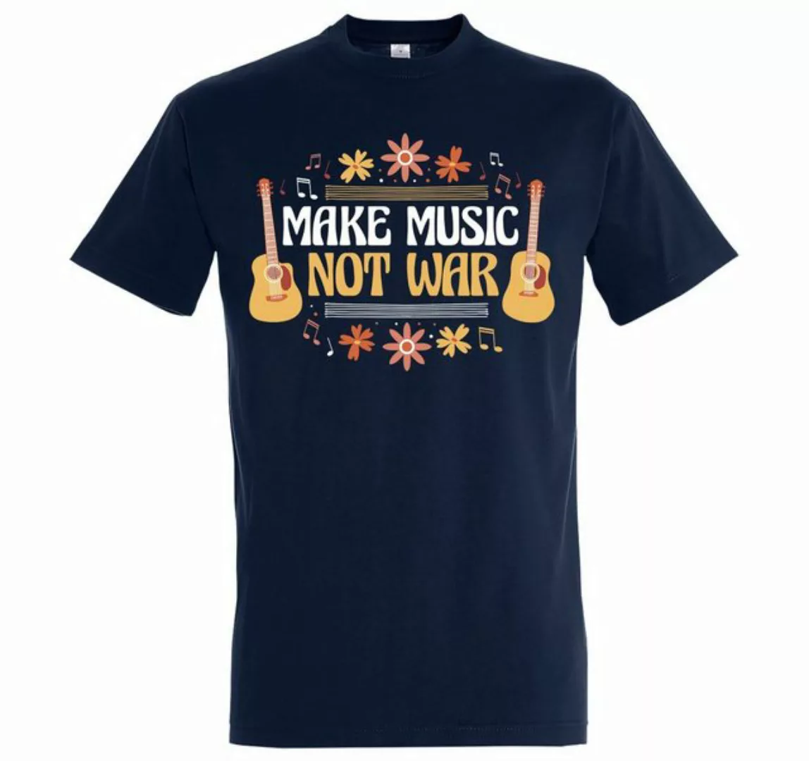 Youth Designz T-Shirt "Make Music Not War" Herren T-Shirt mit lustigem Spru günstig online kaufen