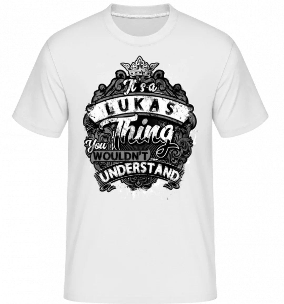 It's A Lukas Thing · Shirtinator Männer T-Shirt günstig online kaufen