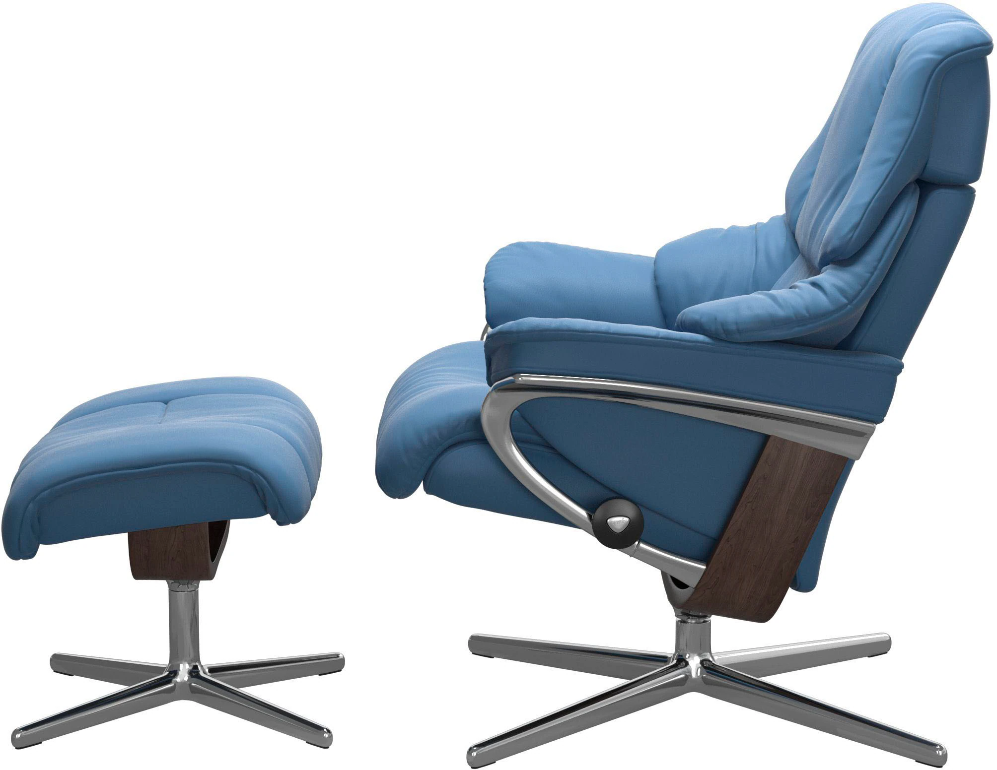 Stressless Relaxsessel "Reno", mit Cross Base, Größe S, M & L, Holzakzent W günstig online kaufen