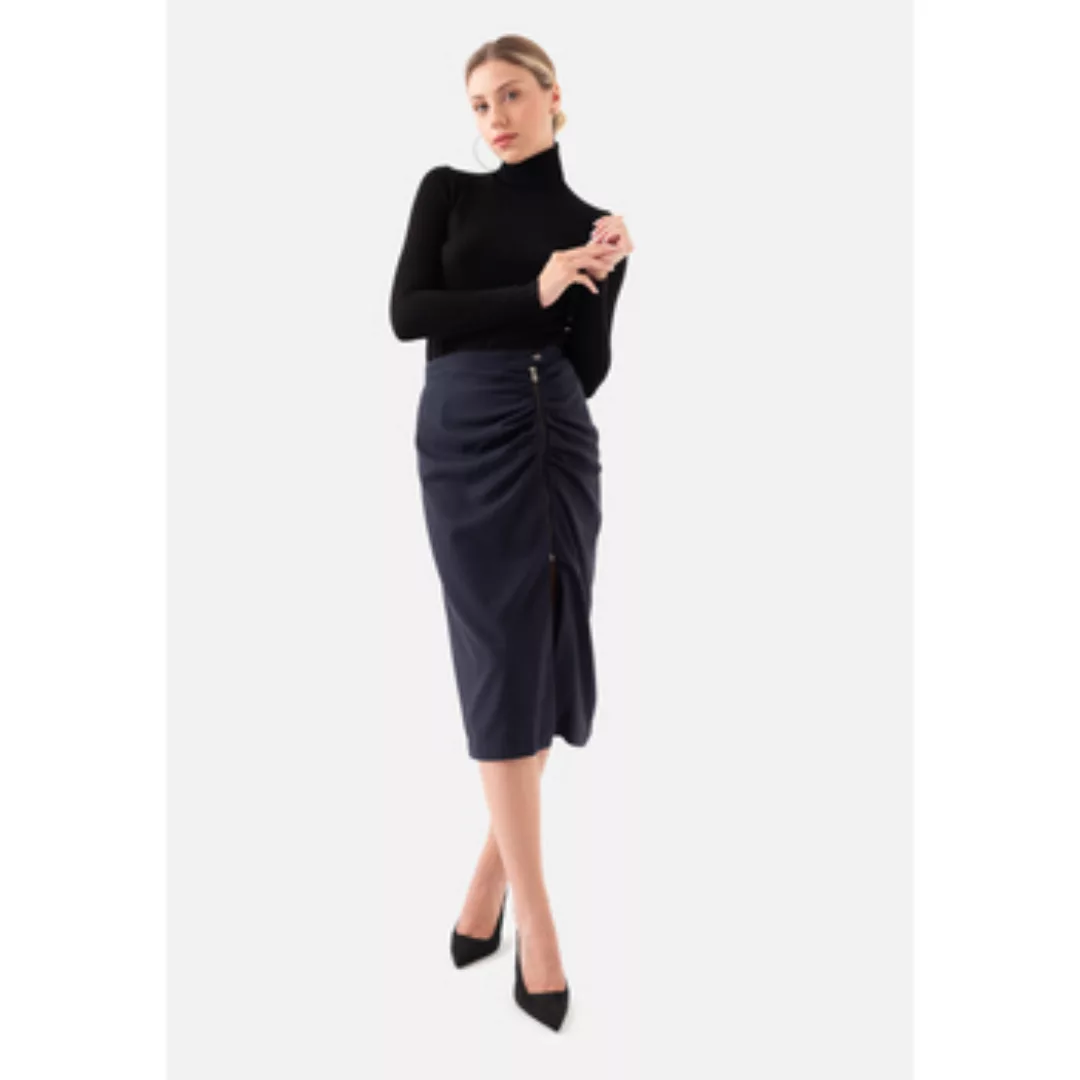 Just Like You  Röcke Crowbar Pattern Women's Midi Skirt With Zipper On The günstig online kaufen