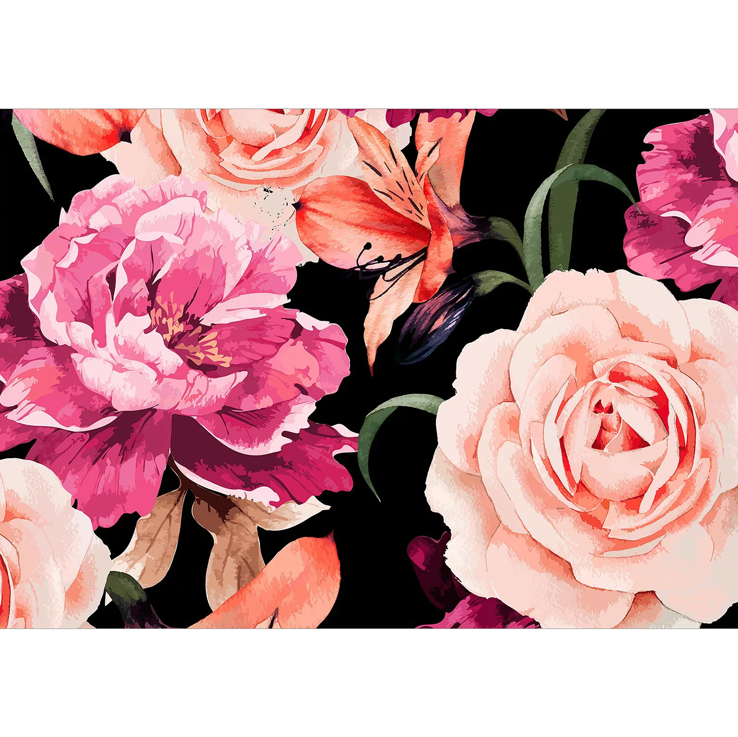 Selbstklebende Fototapete - Roses Of Love günstig online kaufen